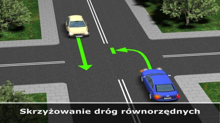 Skrzyżowanie dróg równorzędnych