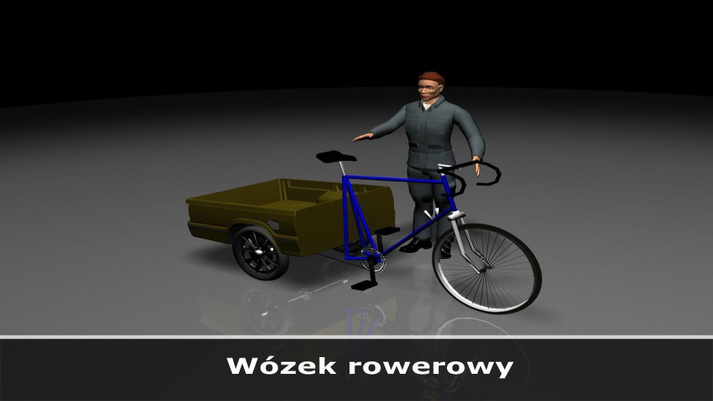 Wózek rowerowy