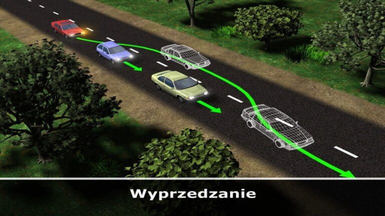 Szczególna ostrożność- wyprzedzanie