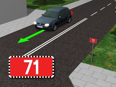 Znak „numer drogi krajowej o dopuszczalnym nacisku osi pojazdu do 10 t”
